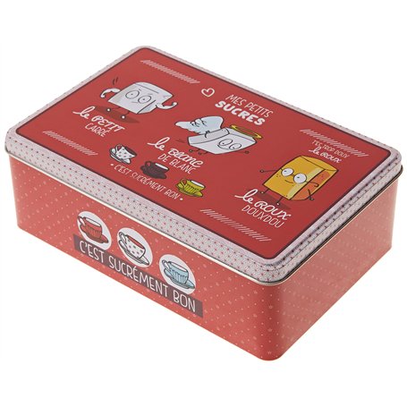 Delys-By-Verceral 515901 Boîte à Sucre en métal