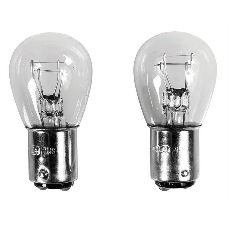 Turbocar - Ampoule bifil 12V P21/5W BAY 25D - Lot de 2 ampoules catégorie feux de signalisation - Pour feux stop et feux de position