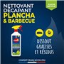 HARRIS - Nettoyant plancha et Barbecue - Mousse décapante - Idéal nettoyages difficiles - Soin protecteur - Apte contact aliment