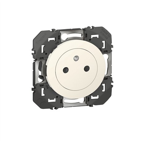 LEGRAND - Prise Electrique Murale 16A avec Terre dooxie Surface - Prise 2P + T Affleurante avec Fond Rétractable - Fabriqué En F