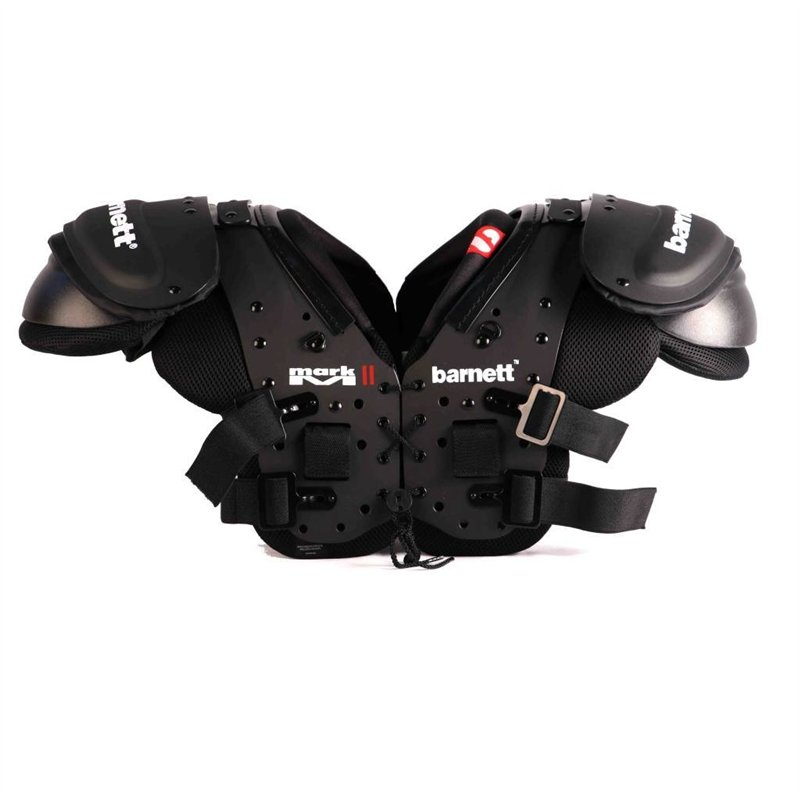 Barnett MARK II Noir Taille XL épaulière de football américain pro, RB-DB-TE