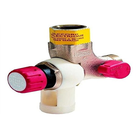 COMAP Groupe de sécurité réversible Reverso Siège Inox pour chauffe eau