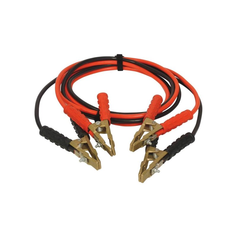 CABLE DEMARRAGE CCA 25 MM² PINCES LAITON 2X3M 650A