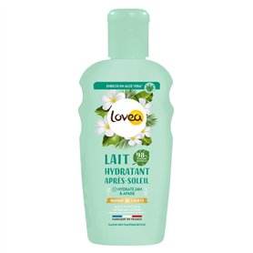 LOVEA - Lait Hydratant Après-Soleil Visage & Corps - Monoï De Tahiti & Aloe Vera - Hydrate & Apaise La Peau Pendant 24h - 98% D'