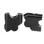 Rehausseur De Guidon Moto Universel 22mm - Adaptateur De Montage B K Move Pour Guidon NC 750 (Noir)