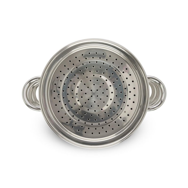 Image secondaire de Livoo - Cuiseur vapeur MEP121- Ø 24 cm, faitout 4L, 2 panier vapeur 3L, tous feux