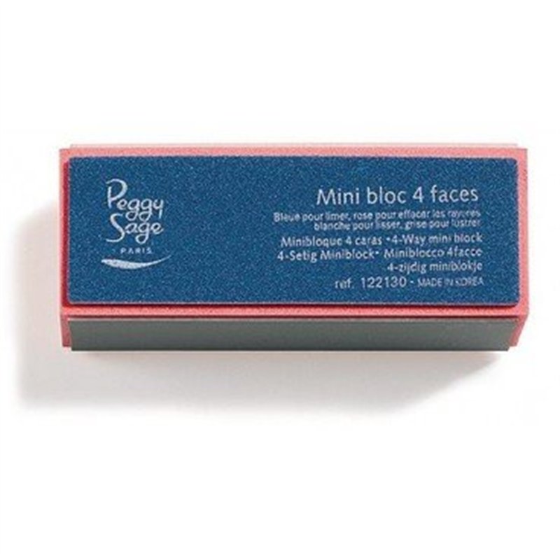 Mini Bloc à Ongles 4 Faces