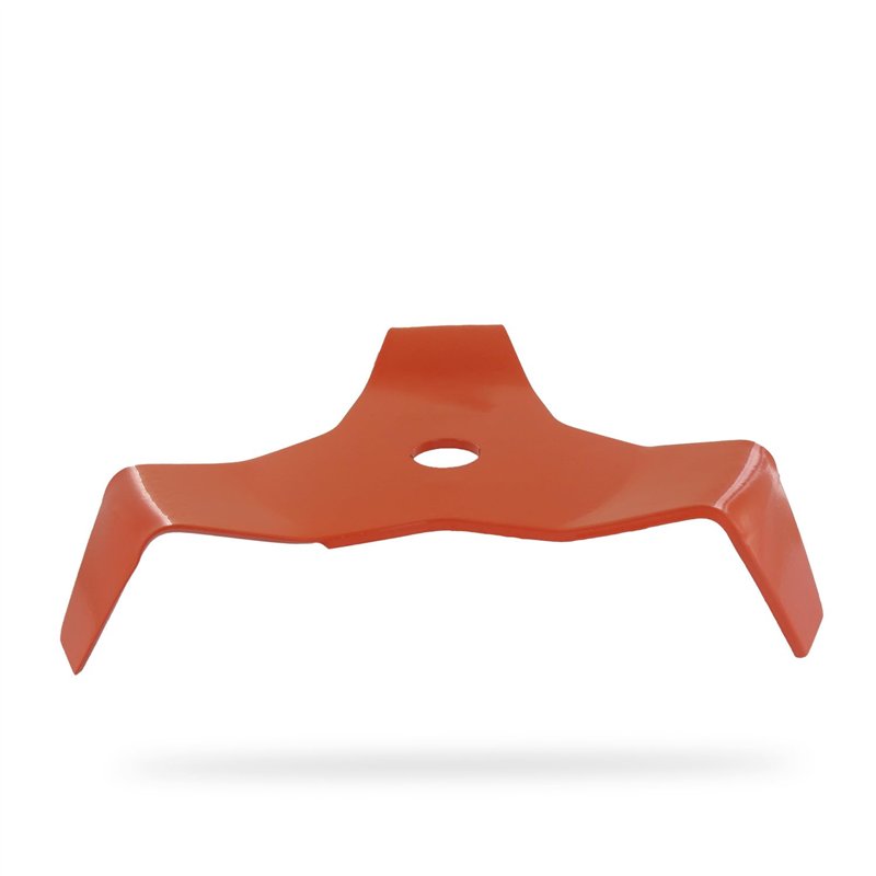 GREENSTAR - Lame 3 Dents Débroussailleuse - Spéciale Mulching - Largeur de Coupe : 300 mm - Epaisseur 4 mm - Alésage - 25,4 mm