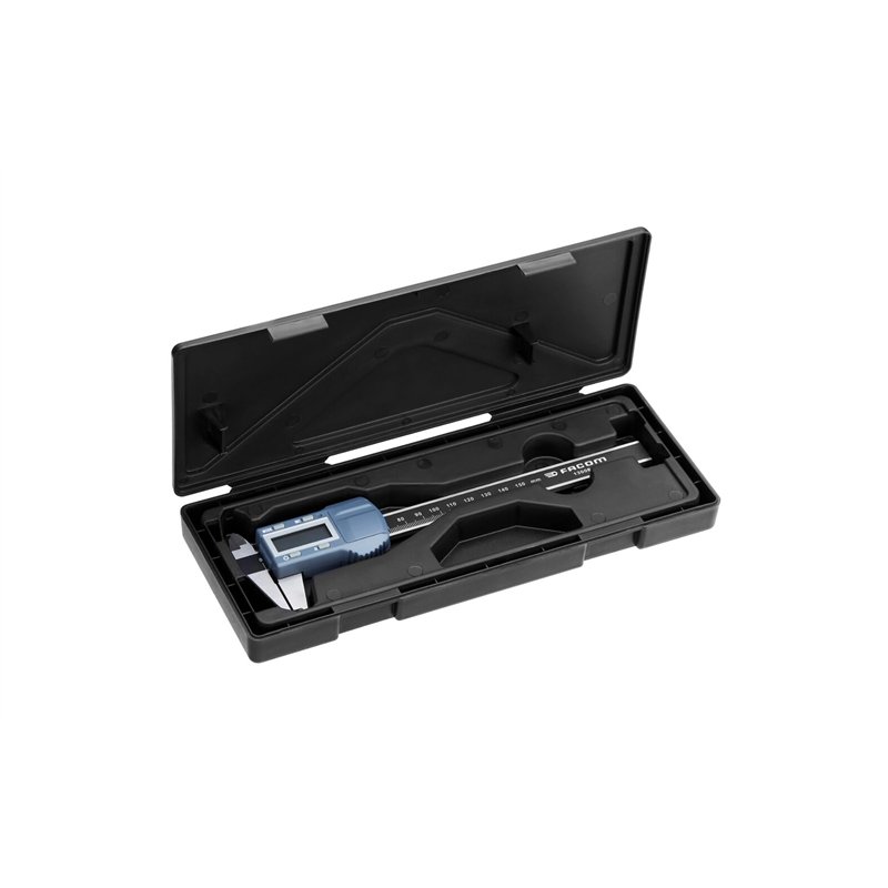 FACOM - Pied à Coulisse Digital d'Atelier 150mm, 1/100ème IP20 - 1300EA - Outillage de Poche pour Atelier - Outil de Mesure Préc