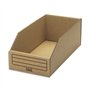 EMBALLAGE Paquet de 50 bacs … bec de stockage en carton brun - Dimensions : L15