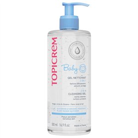 Topicrem - Baby Gel Nettoyant 2 en 1 - Nettoie délicatement