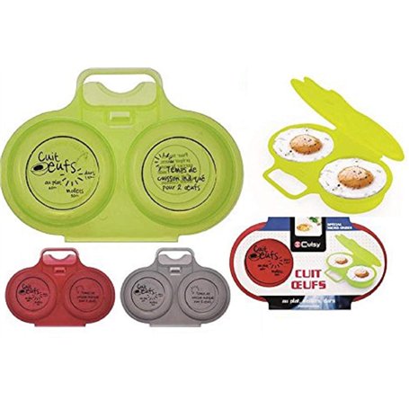 2 Lots de 2 Cuits Oeufs au plat