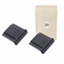 X2 Cache Griffe Flash de Protection Cache Sabot Flash Universel pour Appareil Photo DSLR Canon Nikon Pentax Olympus Panasonic Pr