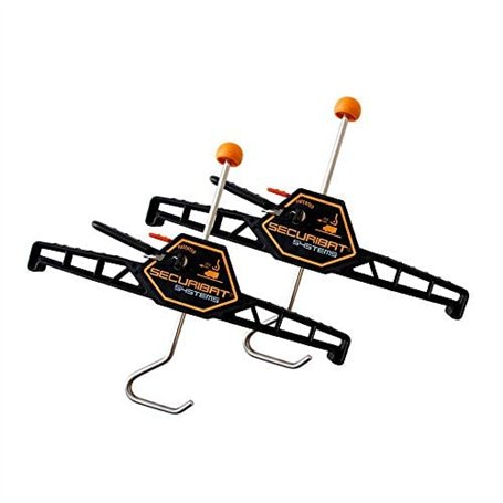 Lot de 2 Antivols Fixe Échelles Lockladder pour Sécuriser les Galeries des Véhicules Utilitaires