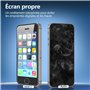 NEW'C Lot de 2, Verre Trempé pour iPhone 5, iPhone 5S, iPhone 5C, Film Protection écran efficace contre les Rayures - sans Bulle