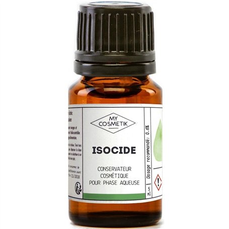 MY COSMETIK - Isocide - Conservateur cosmétique pour phase aqueuse - Qualité cosmétique - Pour tous les types de cheveux et peau