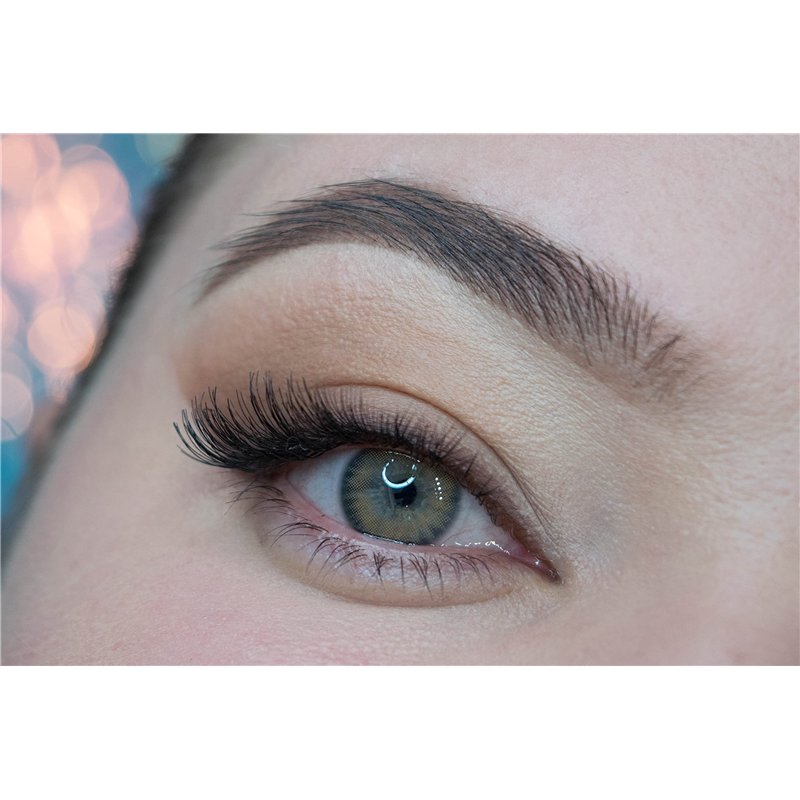 MYSALENS® Lentilles De Contact De Couleur Spanish Real Hazel Noisette Naturelle Avizor Solution Multifonctions 10ML Kit De Range