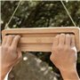 YY Vertical – Travelboard – agrès d’Escalade en Bois – hangboard Compact pour entraînement, Suspension et Musculation – Accessoi