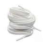MARKETIFAR Lacets Blancs pour Baskets 100cm-4 Paires Lacets Blancs Plats-Lacet Chaussure-Parfait pour Converse basse et Stan Smi