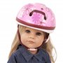 Götz 3401777 Casque de vélo - Casque d'équitation avec Fleurs pour poupées - Convient aux poupées Debout 45 - 50 cm et aux poupé
