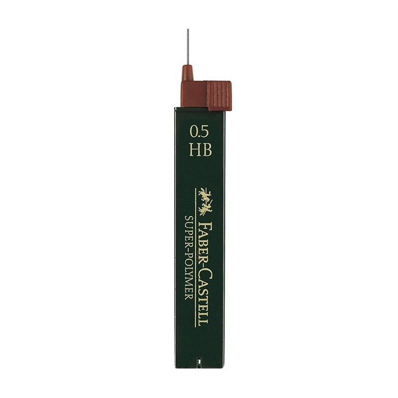 Image secondaire de Faber-Castell Lot de 3 paquets de 12 mines fines super-polymères HB 0,5 mm