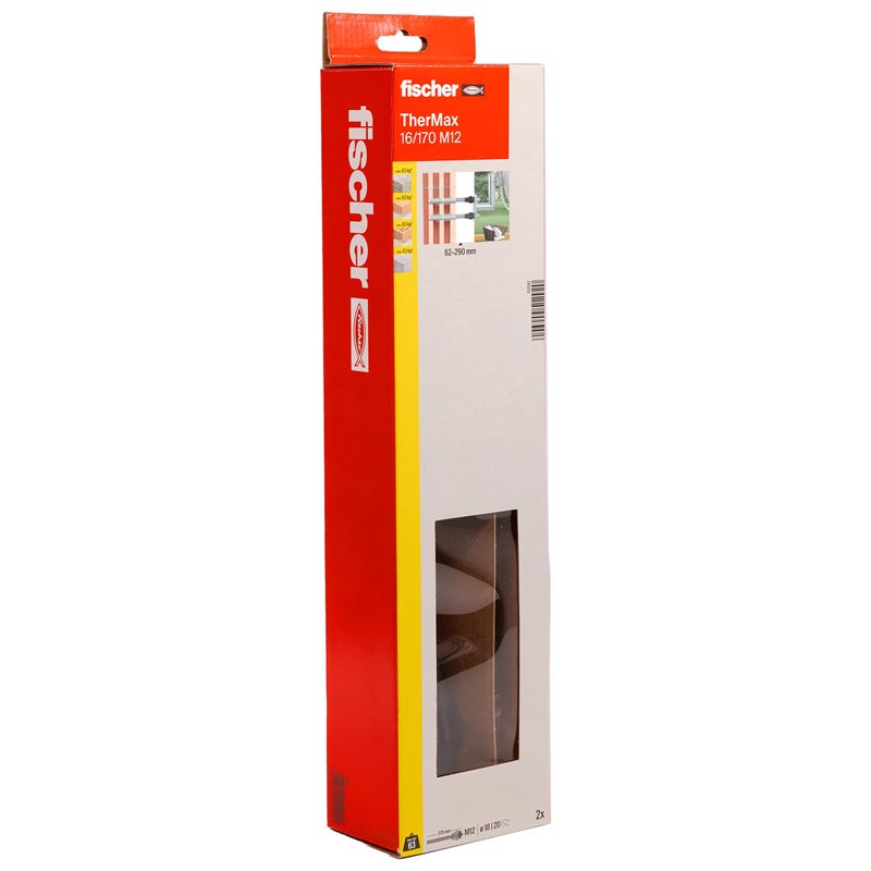 fischer - Thermax 16/170 M12 - Système de montage à distance/Sachet de 2 pièces