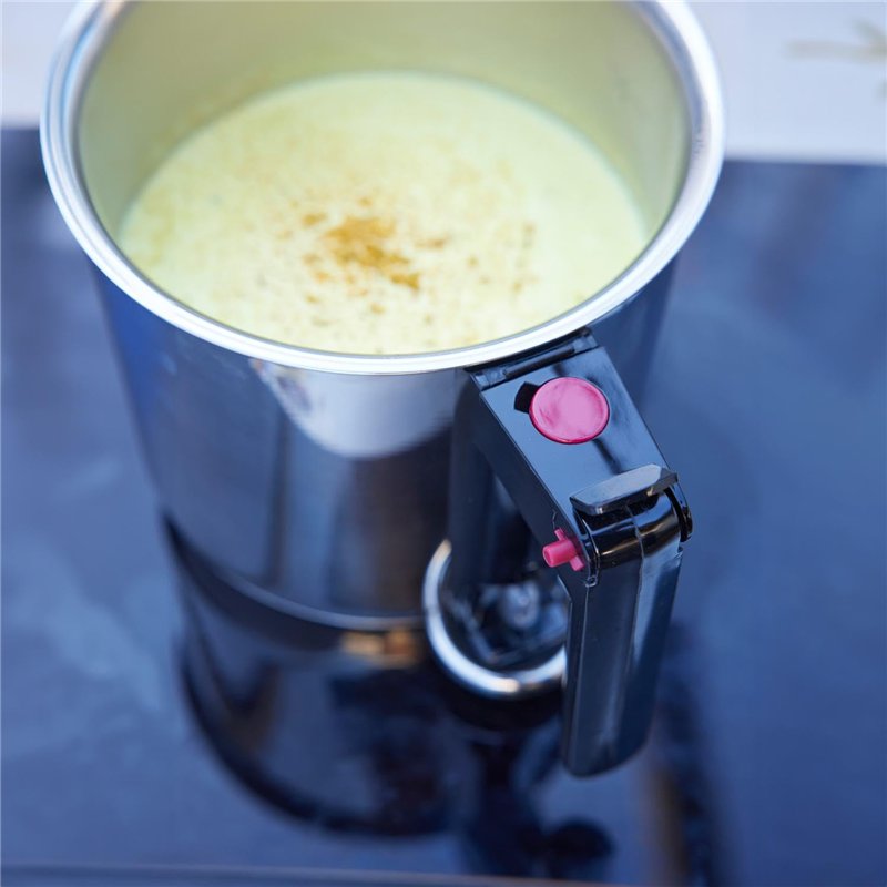 Image secondaire de BAUMALU - Saucière Bain-Marie - Acier Inoxydable 18/10 Haut de Gamme - Tous Feux dont Induction - Triple Fond Diffuseur - Gradua