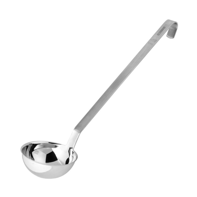FM Professional 21874 Louche, accessoires de cuisine, cuisine, cuillère service, ustensiles de cuisine, louche sauce, acier inox