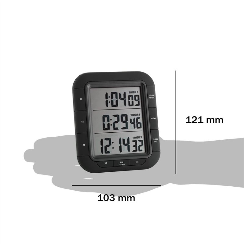 Image secondaire de TFA 38.2023 Triple minuteur électronique Triple Time XL