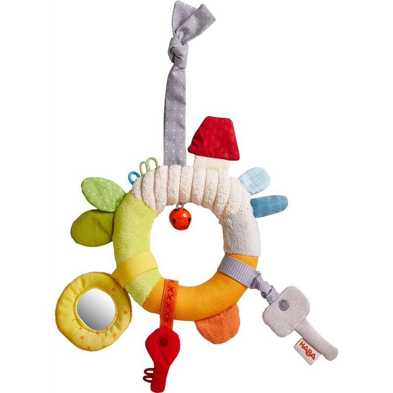 HABA - Jouet d'éveil en Tissu - Mes premières clés - Hochet - 6 Mois et Plus - 306453