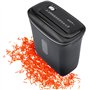 Genie Destructeur de documents 480 x | Broyeur de papier 8 feuilles | Coupe à particules | Niveau de sécurité P-4 | Fonction mar