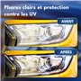 ATG® Renovateur phare voiture - Kit rénovation phare voiture pour une clarté durable et une visibilité optimale - Kit renovation