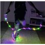 moses. 38137 Corde à Sauter Lumineuse réglable avec lumières LED, 3 Modes d'éclairage et Compteur Multicolore