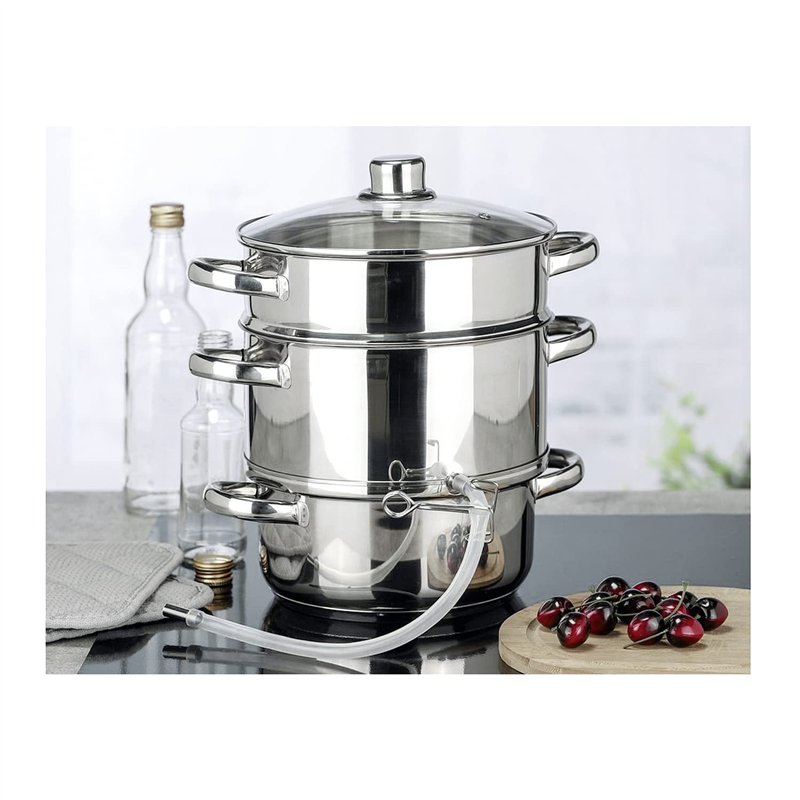 Image secondaire de Haushalt International Extracteur de jus en acier inoxydable