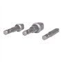 KS Tools - 514.1105 - Jeu de 3 adaptateurs porte-douilles - 6 pans - 1/4" - 3/8" - 1/2"