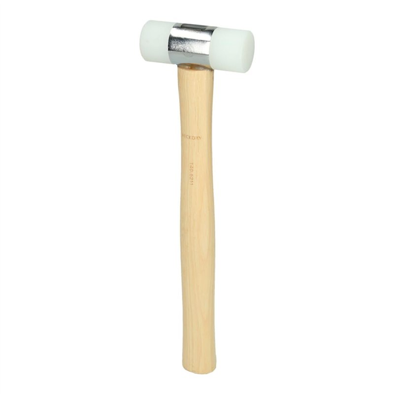 KS TOOLS Maillet à embout nylon 200g - tête Ø28mm - avec manche frêne galbé Multicolore