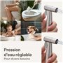 Praknu Kit Douchette WC Complet - Pulverisateur Bidet à Main avec Pomme de Douche pour Toilette, Tuyau - ??????? ?? ???? - 2 Joi