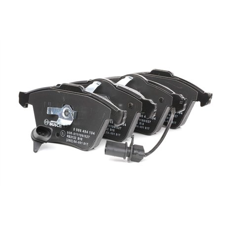 Bosch BP1014 - Plaquettes de Frein Avant pour Voiture - Qualité Bosch - Réduction du Bruit et de la Poussière - Certifié ECE-R90