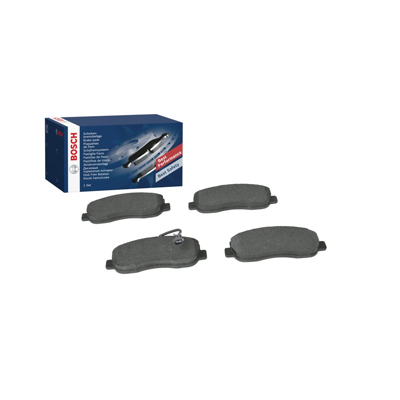 Bosch BP1417 - Plaquettes de Frein Avant pour Voiture - Qualité Bosch - Réduction du Bruit et de la Poussière - Certifié ECE-R90