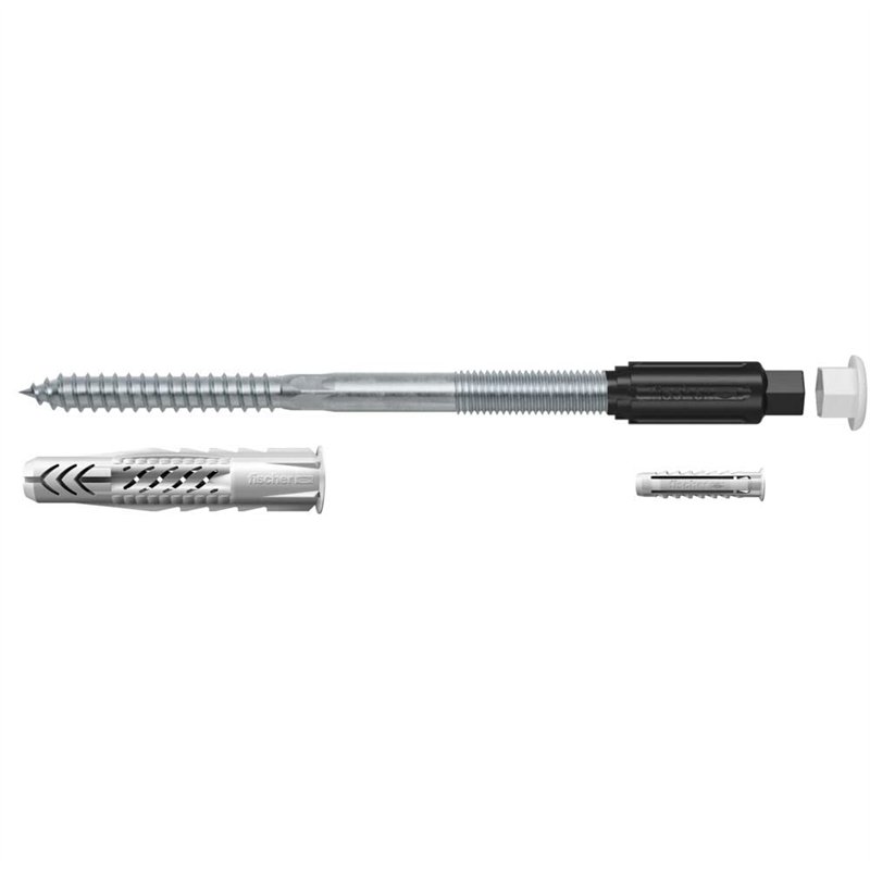fischer - Montage à distance TherMax 10/120 M 10 pour fixation dans l'ITE (isolation thermique par l'extérieur) / Boite de 2