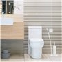 blanc Ensemble brosse WC porte-papier toilettes serviteur salle de bain