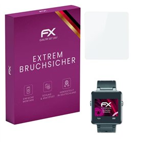 atFoliX Protection Écran Film de verre en plastique compatible avec Garmin Vivoactive Verre film protecteur
