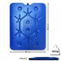 ToCi Lot de 2 blocs réfrigérants XXL | Freezeboard (32 x 25 cm) avec 800 ml chacun | 2 éléments de refroidissement bleus pour sa