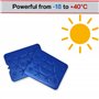 ToCi Lot de 2 blocs réfrigérants XXL | Freezeboard (32 x 25 cm) avec 800 ml chacun | 2 éléments de refroidissement bleus pour sa