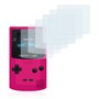 savvies Protection Ecran pour Nintendo Gameboy Color (6 Pièces) - Film Protection Ultra Clair