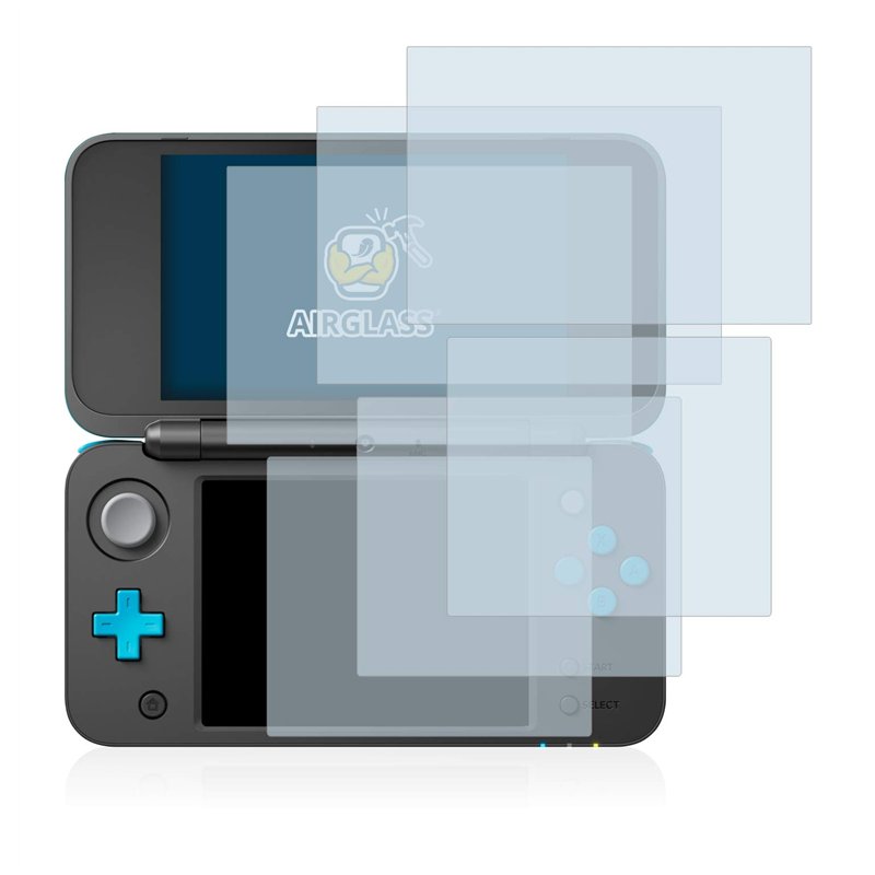 Image secondaire de brotect Protection Écran Verre pour Nintendo 2DS XL (3 Pièces) Film Protecteur Vitre 9H [Anti-Rayures, Transparent]