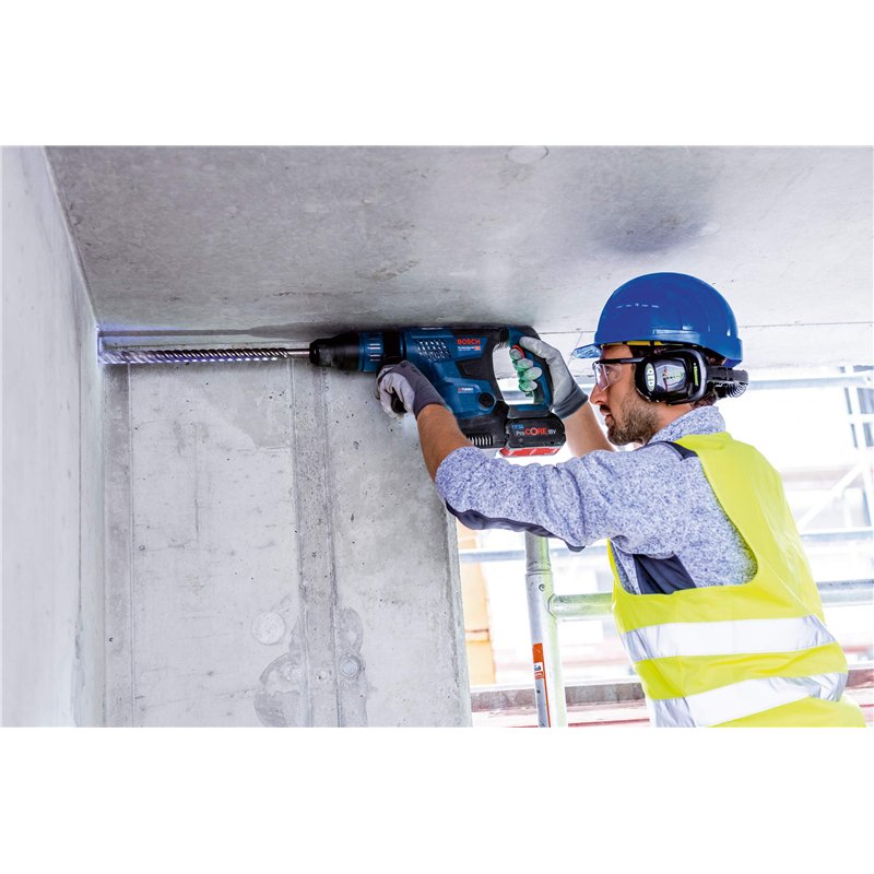 Image secondaire de Bosch Accessories Poignées Supplémentaires (pour GBH 18V-34 CF7 / GBH 18V-34 CF, accessoire pour marteau burineur)