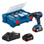 Bosch Professional 18V System perceuse-visseuse à percussion sans-fil GSB 18V-55 (couple maxi 55 Nm