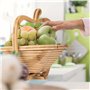 Vegetable Bowl and Trivet Folding Basket & Cutting Board