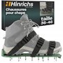 Hinrichs Chape Chaussures - Aerateur Pelouse - 2x Chaussure a Clou Ragreage avec Semelles et Pointes de 25 mm - Chaussure Gazon